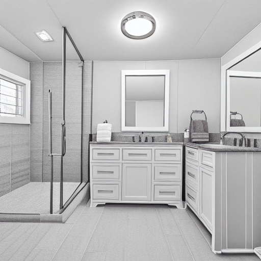 068_Residential bathroom with commode and shower and plain white walls..png